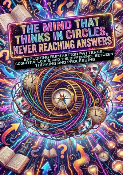 'Cover von The Mind That Thinks in Circles, Never Reaching Answers'-Cover
