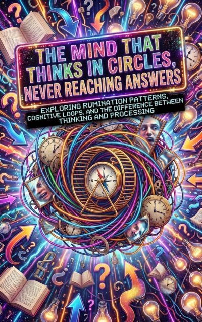 'Cover von The Mind That Thinks in Circles, Never Reaching Answers'-Cover