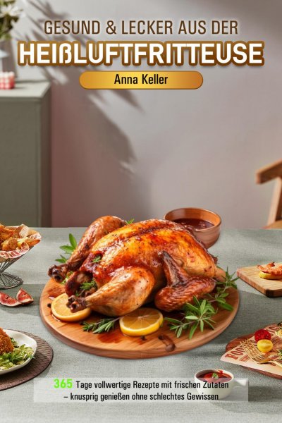 'Cover von Gesund & Lecker aus der Heißluftfritteuse'-Cover