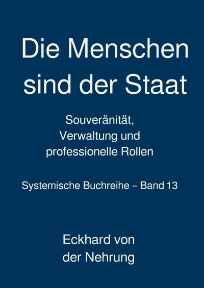 'Cover von Die Menschen sind der Staat'-Cover