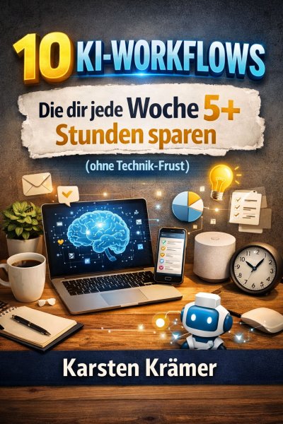 'Cover von 10 KI-Workflows'-Cover