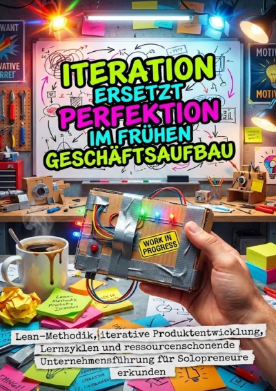 'Cover von Iteration ersetzt Perfektion im frühen Geschäftsaufbau'-Cover