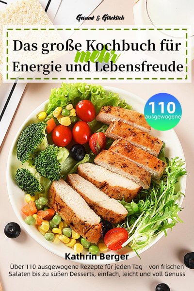 'Cover von Gesund & Glücklich – Das große Kochbuch für mehr Energie und Lebensfreude'-Cover