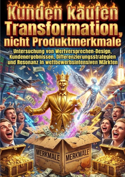 'Cover von Kunden kaufen Transformation, nicht Produktmerkmale'-Cover