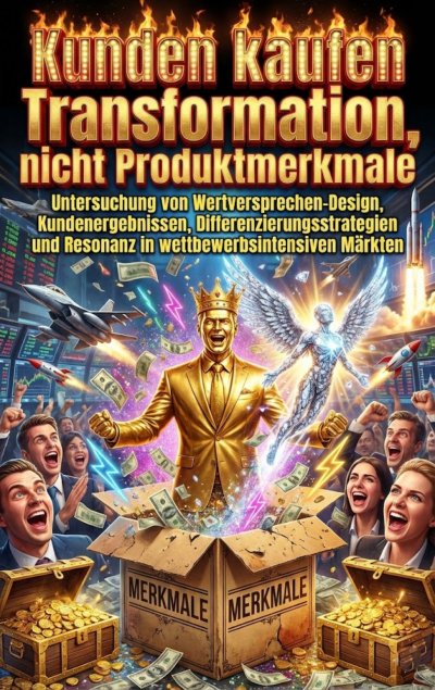 'Cover von Kunden kaufen Transformation, nicht Produktmerkmale'-Cover