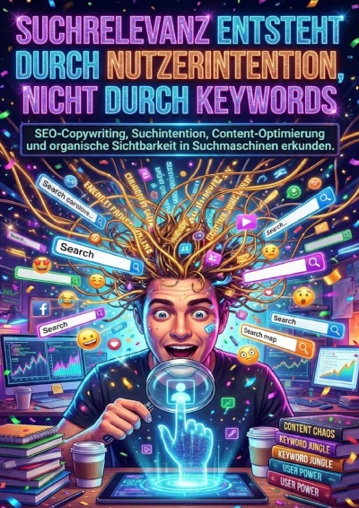'Cover von Suchrelevanz entsteht durch Nutzerintention, nicht durch Keywords'-Cover