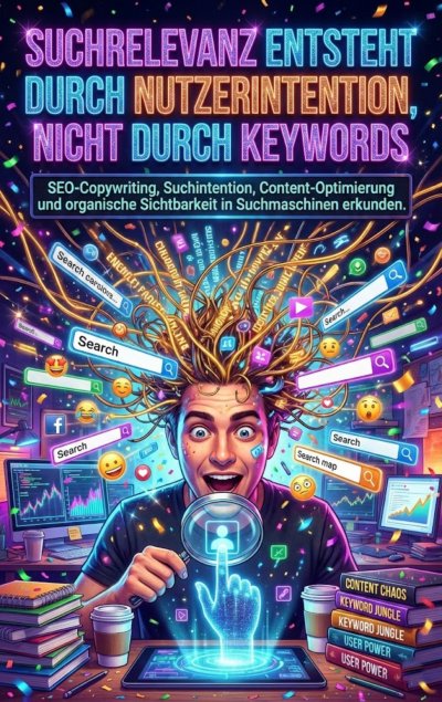 'Cover von Suchrelevanz entsteht durch Nutzerintention, nicht durch Keywords'-Cover
