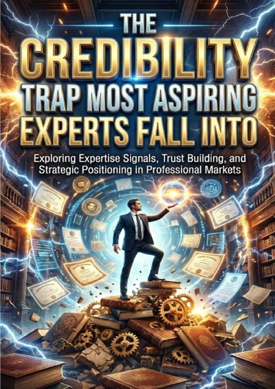 'Cover von The Credibility Trap Most Aspiring Experts Fall Into'-Cover