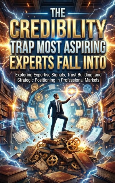 'Cover von The Credibility Trap Most Aspiring Experts Fall Into'-Cover