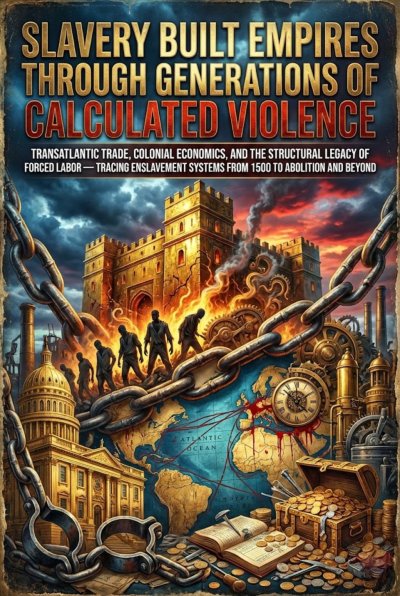 'Cover von Slavery Built Empires Through Generations of Calculated Violence'-Cover