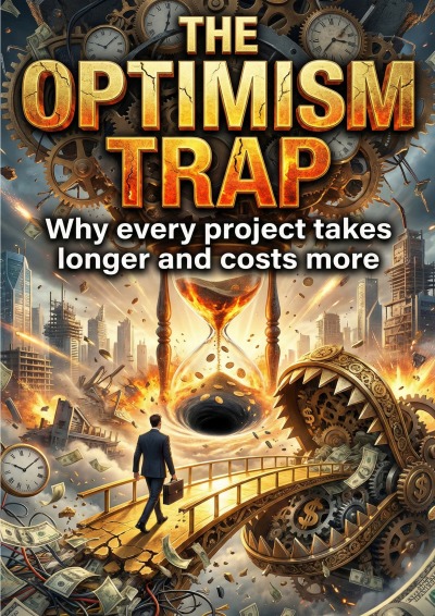 'Cover von The Optimism Trap'-Cover