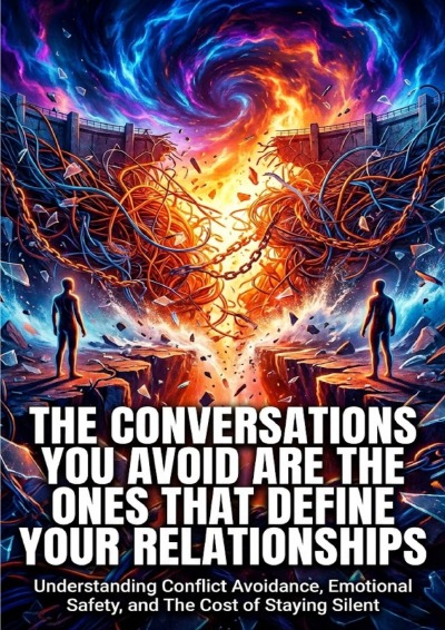 'Cover von The Conversations You Avoid Are The Ones That Define Your Relationships'-Cover