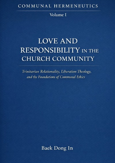 'Cover von Communal Hermeneutics, Volume I'-Cover