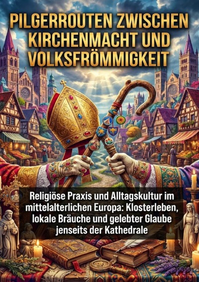 'Cover von Pilgerrouten zwischen Kirchenmacht und Volksfrömmigkeit'-Cover