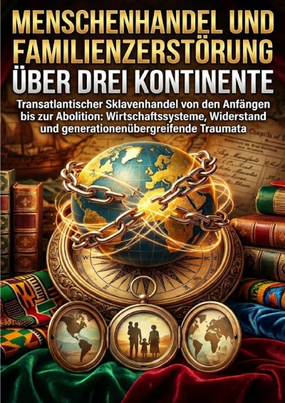 'Cover von Menschenhandel und Familienzerstörung über drei Kontinente'-Cover