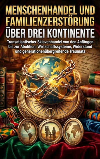 'Cover von Menschenhandel und Familienzerstörung über drei Kontinente'-Cover