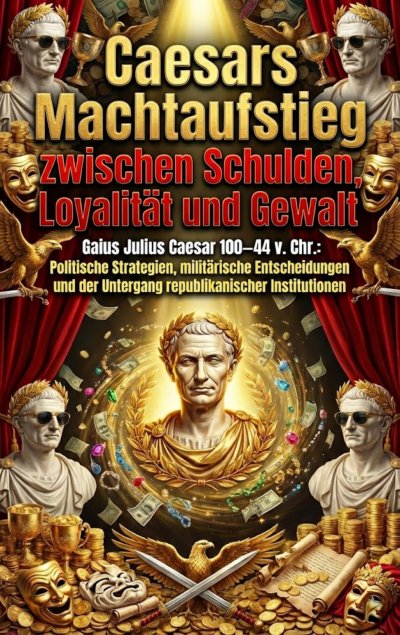 'Cover von Caesars Machtaufstieg zwischen Schulden, Loyalität und Gewalt'-Cover