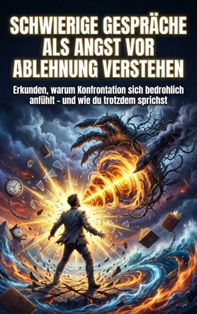 'Cover von Schwierige Gespräche als Angst vor Ablehnung verstehen'-Cover