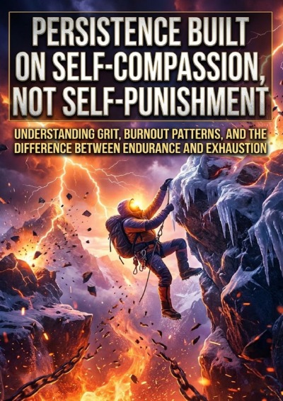 'Cover von Persistence Built on Self-Compassion, Not Self-Punishment'-Cover