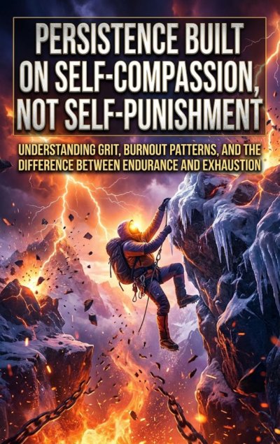 'Cover von Persistence Built on Self-Compassion, Not Self-Punishment'-Cover