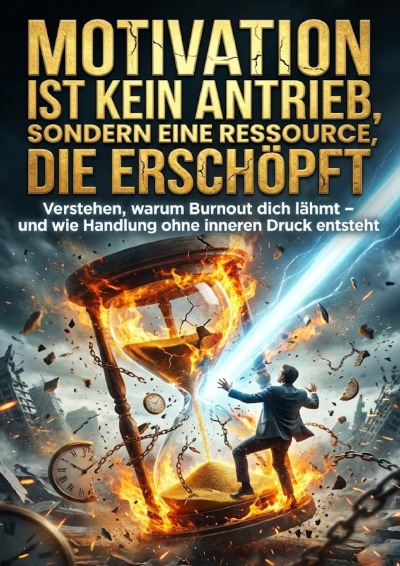 'Cover von Motivation ist kein Antrieb, sondern eine Ressource, die erschöpft'-Cover