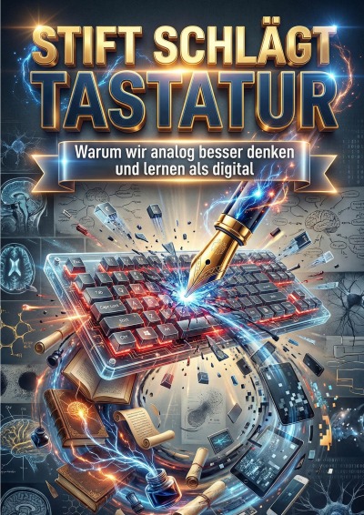 'Cover von Stift schlägt Tastatur'-Cover
