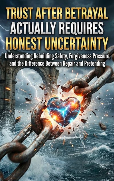 'Cover von Trust After Betrayal Actually Requires Honest Uncertainty'-Cover