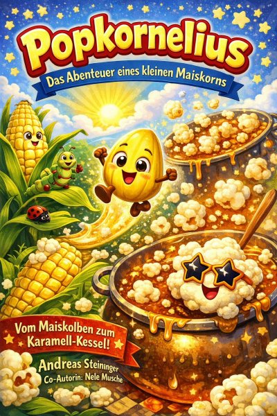 'Cover von Popkornelius – Das Abenteuer eines kleinen Maiskorns'-Cover