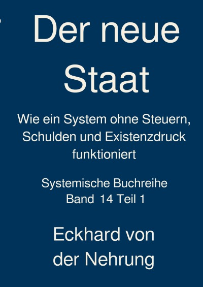 'Cover von Der neue Staat'-Cover