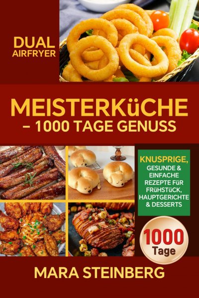 'Cover von Dual Airfryer Meisterküche – 1000 Tage Genuss'-Cover