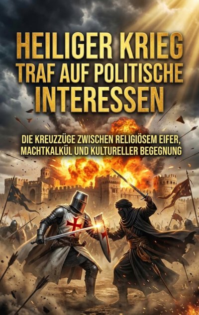'Cover von Heiliger Krieg Traf auf Politische Interessen'-Cover