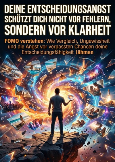 'Cover von Deine Entscheidungsangst schützt dich nicht vor Fehlern, sondern vor Klarheit'-Cover