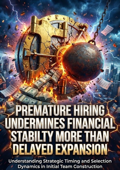 'Cover von Premature Hiring Undermines Financial Stability More Than Delayed Expansion'-Cover