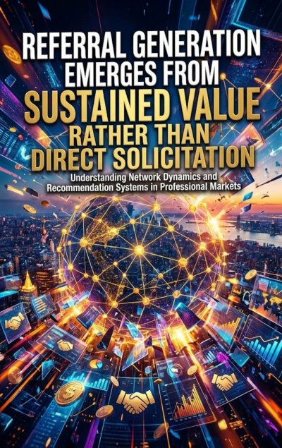 'Cover von Referral Generation Emerges From Sustained Value Rather Than Direct Solicitation'-Cover