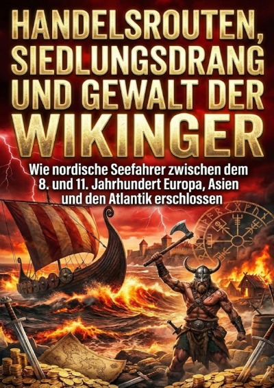 'Cover von Handelsrouten, Siedlungsdrang und Gewalt der Wikinger'-Cover