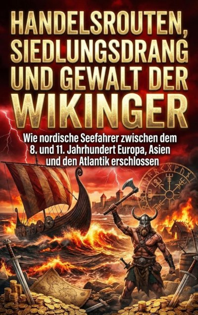 'Cover von Handelsrouten, Siedlungsdrang und Gewalt der Wikinger'-Cover
