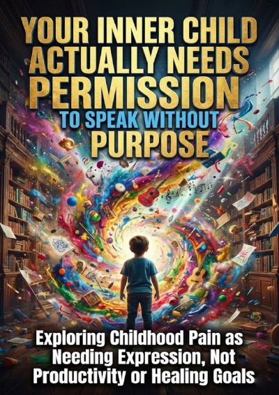 'Cover von Your Inner Child Actually Needs Permission to Speak Without Purpose'-Cover
