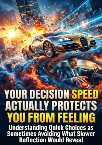 'Cover von Your Decision Speed Actually Protects You From Feeling'-Cover