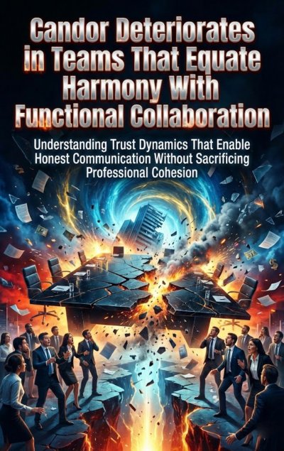 'Cover von Candor Deteriorates in Teams That Equate Harmony With Functional Collaboration'-Cover