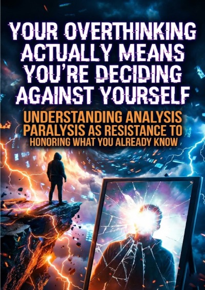 'Cover von Your Overthinking Actually Means You’re Deciding Against Yourself'-Cover