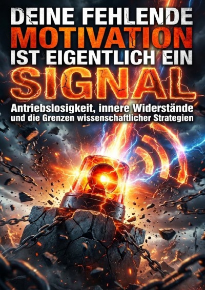 'Cover von Deine fehlende Motivation ist eigentlich ein Signal'-Cover