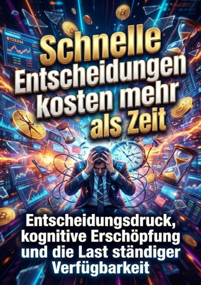 'Cover von Schnelle Entscheidungen kosten mehr als Zeit'-Cover