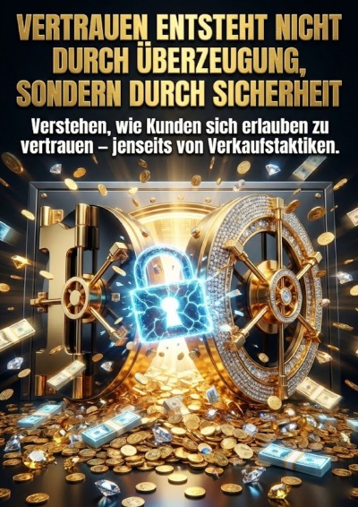 'Cover von Vertrauen entsteht nicht durch Überzeugung, sondern durch Sicherheit'-Cover
