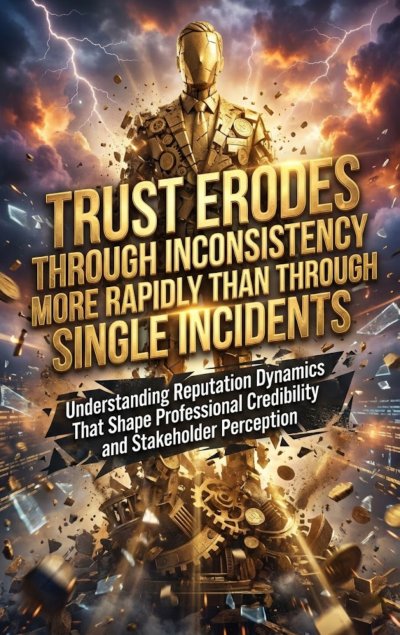 'Cover von Trust Erodes Through Inconsistency More Rapidly Than Through Single Incidents'-Cover