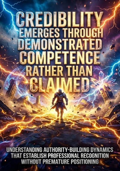 'Cover von Credibility Emerges Through Demonstrated Competence Rather Than Claimed Expertise'-Cover