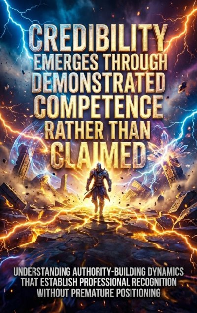 'Cover von Credibility Emerges Through Demonstrated Competence Rather Than Claimed Expertise'-Cover