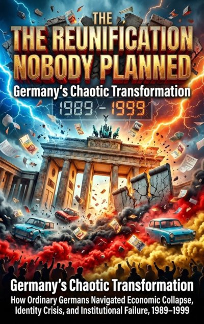 'Cover von The Reunification Nobody Planned: Germany’s Chaotic Transformation'-Cover