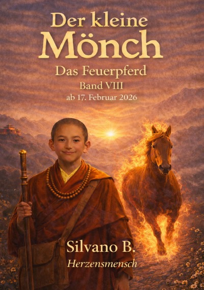 'Cover von Der kleine Mönch – Das Feuerpferd'-Cover