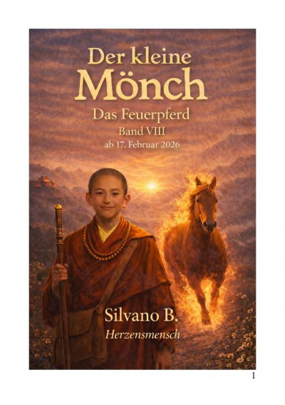 'Cover von Der kleine Mönch – Das Feuerpferd'-Cover