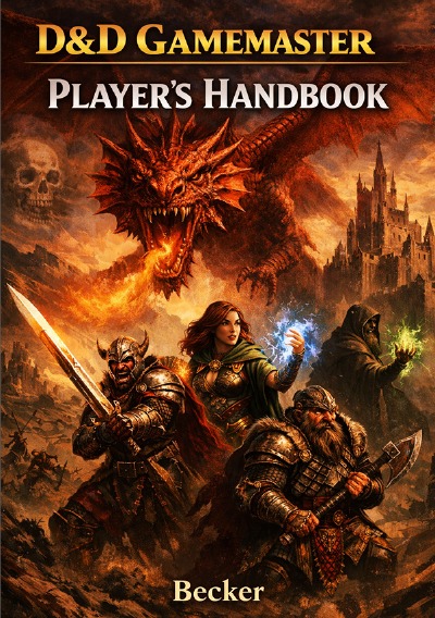 'Cover von D&D Gamemaster I Player’s Handbook'-Cover